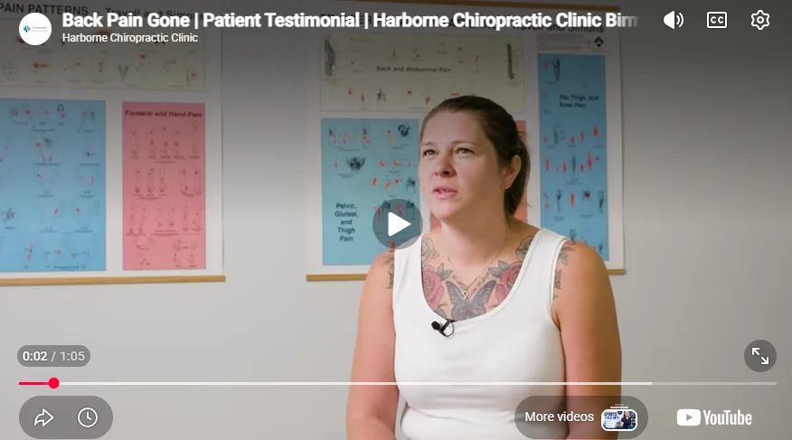Back Pain Gone | Patient Testimonial | Harborne Chiropractic Clinic Birmingham