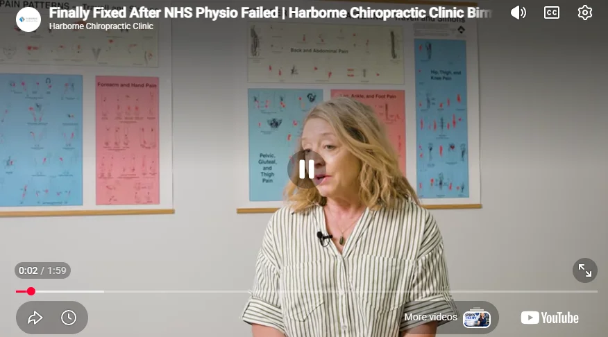 Finally Fixed After NHS Physio Failed | Harborne Chiropractic Clinic Birmingham